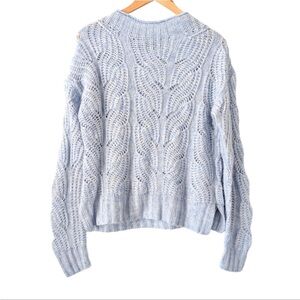 J. Crew White Cowl Neck Sweater
